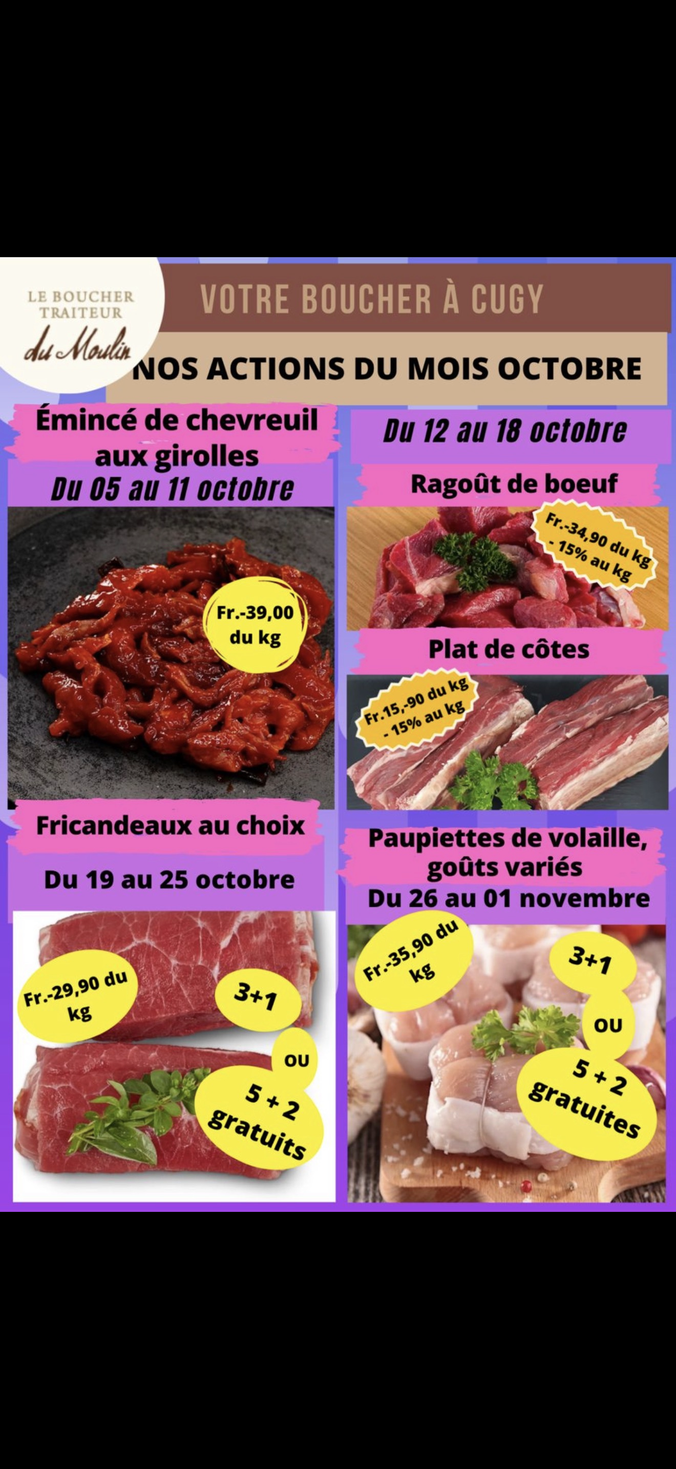Offre du mois